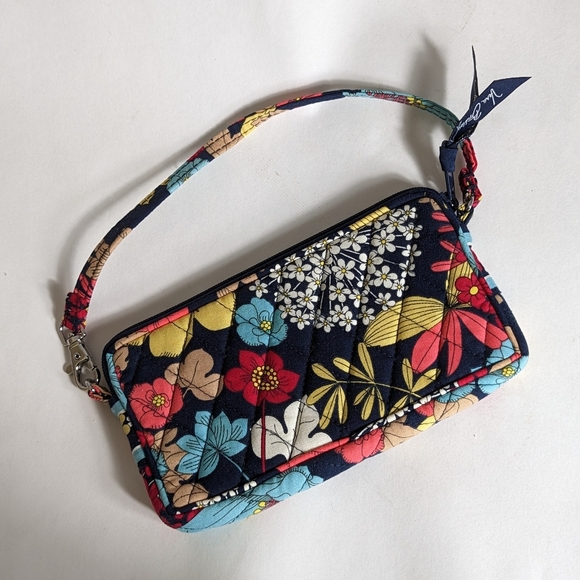 Vera Bradley wristlet clutch wallet happy snails print, new - Picture 4 of 5